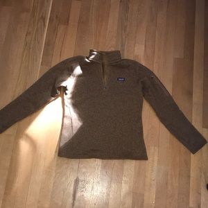Patagonia women’s quarter zip better sweater